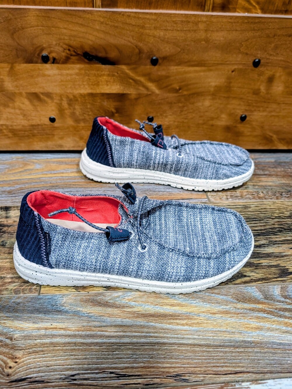 Hey Dude Denim Stretch Women Size 6